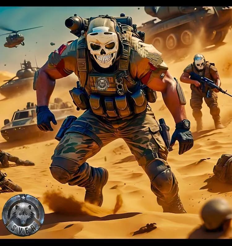 SVER desert assault